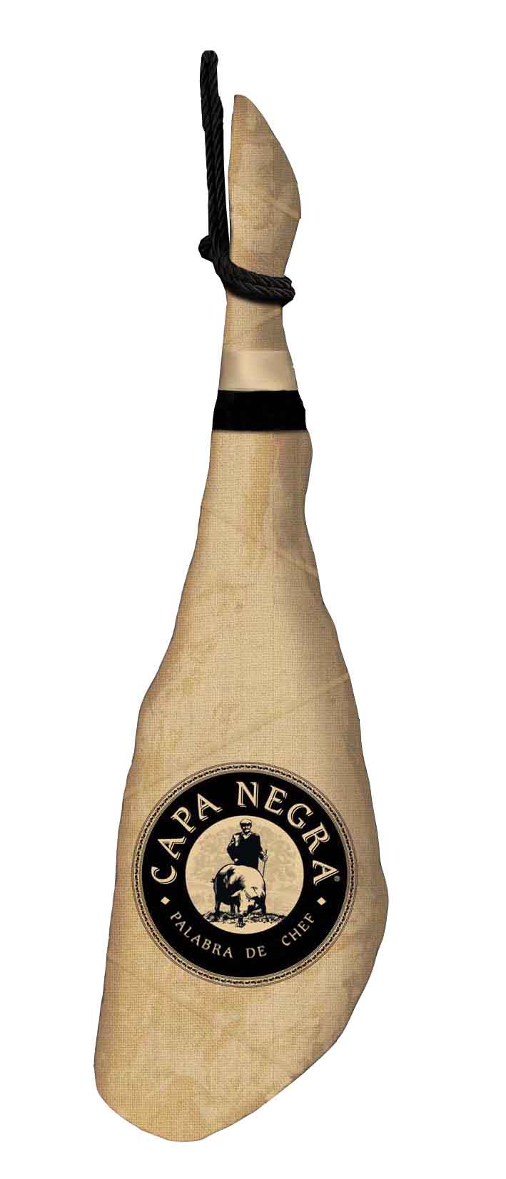 Jamón Ibérico (50 %) de Cebo Capa Negra Jabugo - Imagen 3